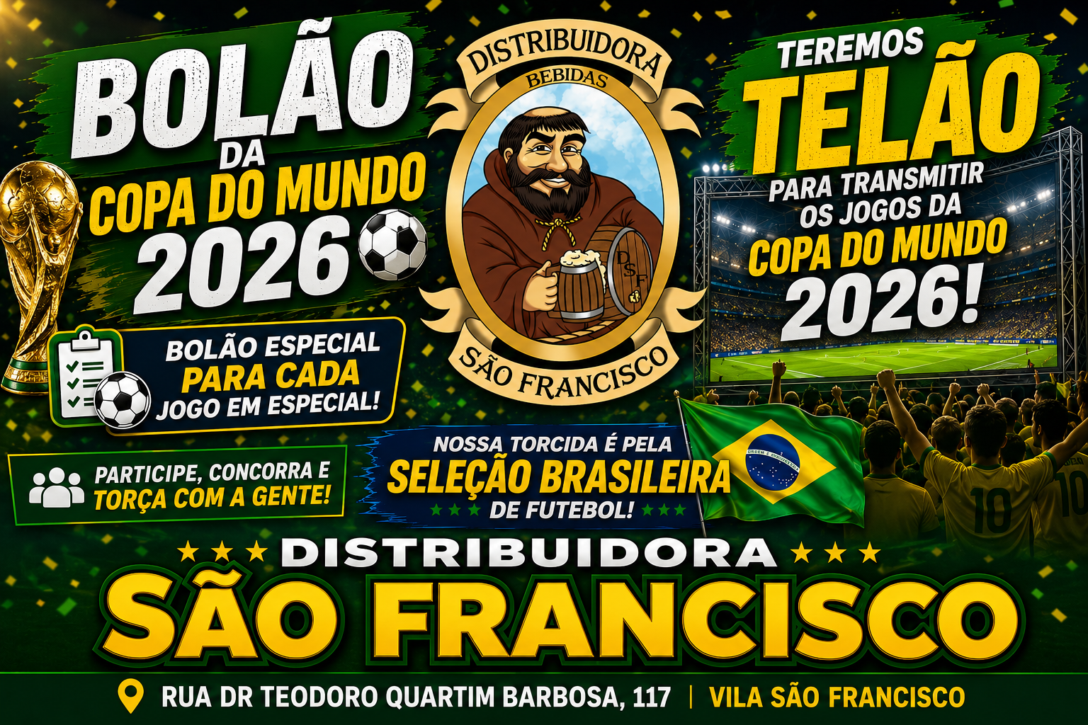 BOLÃO DA DISTRIBUIDORA SÃO FRANSCISCO